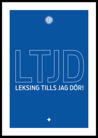 LTJD - Leksings Tills Jag Dör Leksands IF Blå-0