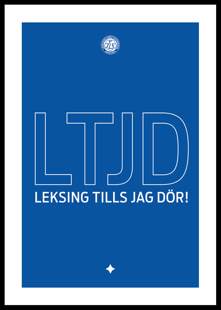 LTJD - Leksings Tills Jag Dör Leksands IF Blå-12