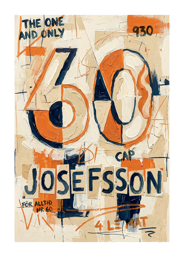 Poster Konsttavla Erik Josefsson Nr 60 