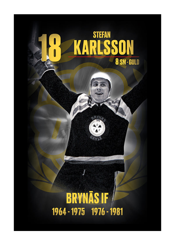 Poster Stefan Karlsson Hedringsvepa Brynäs
