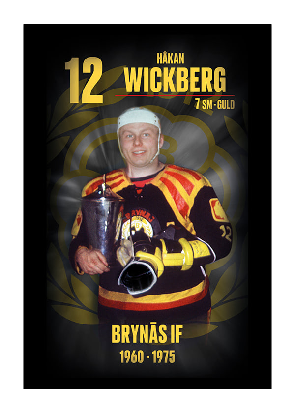 Poster Håkan Wickberg Hedringsvepa Brynäs