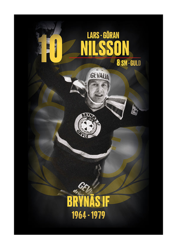 Poster Lars-Göran Nilsson Hedringsvepa Brynäs