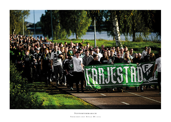 Poster Supportermarsch 2025 Färjestad BK