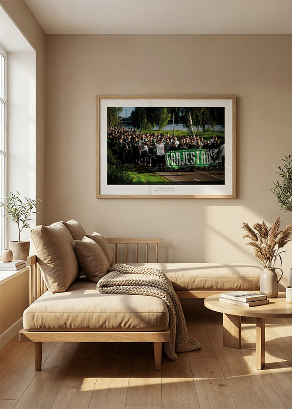 Poster Supportermarsch 2025 Färjestad BK crossfade