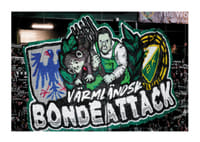 Värmländsk Bondeattack Tifo Färjestad BK 2025-3