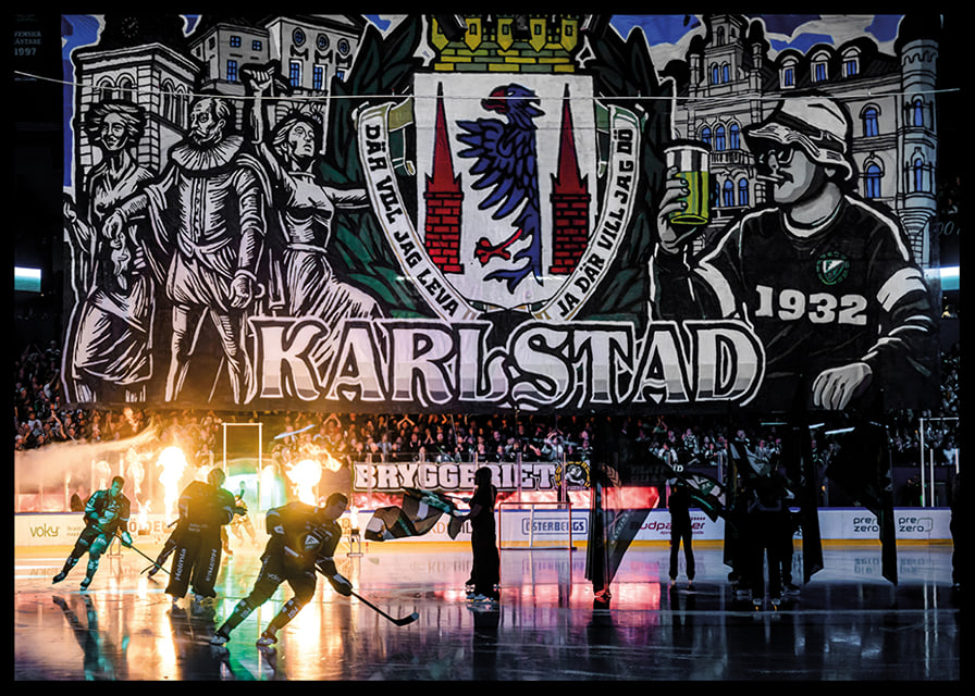 Karlstad Tifo 2025 Färjestad - Rögle-12