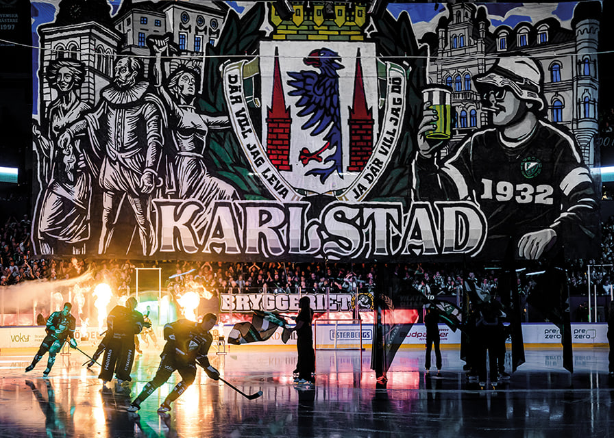 Karlstad Tifo 2025 Färjestad - Rögle-12