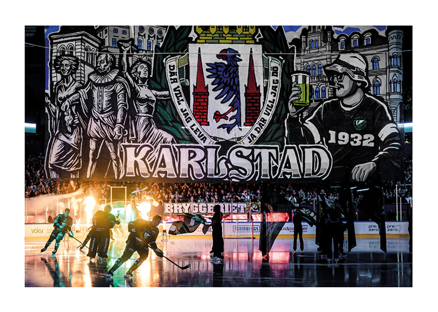 Karlstad Tifo 2025 Färjestad - Rögle-12