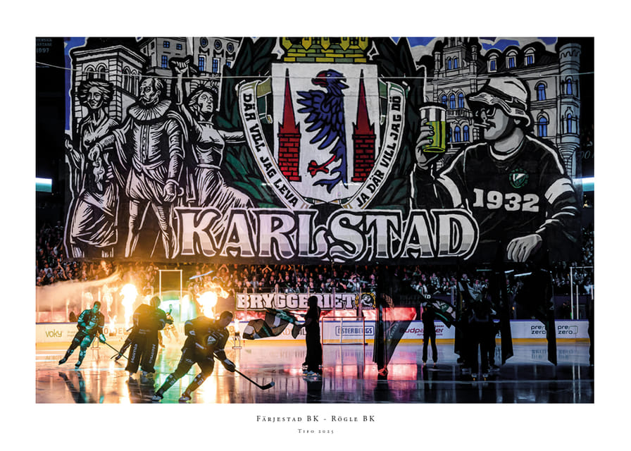 Karlstad Tifo 2025 Färjestad - Rögle-12