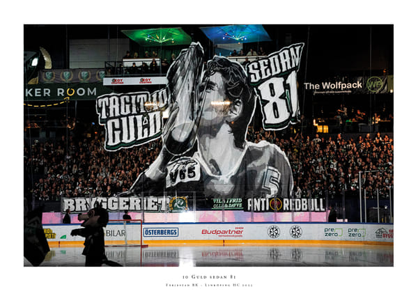 Poster 10 Guld Tifo Färjestad 2025