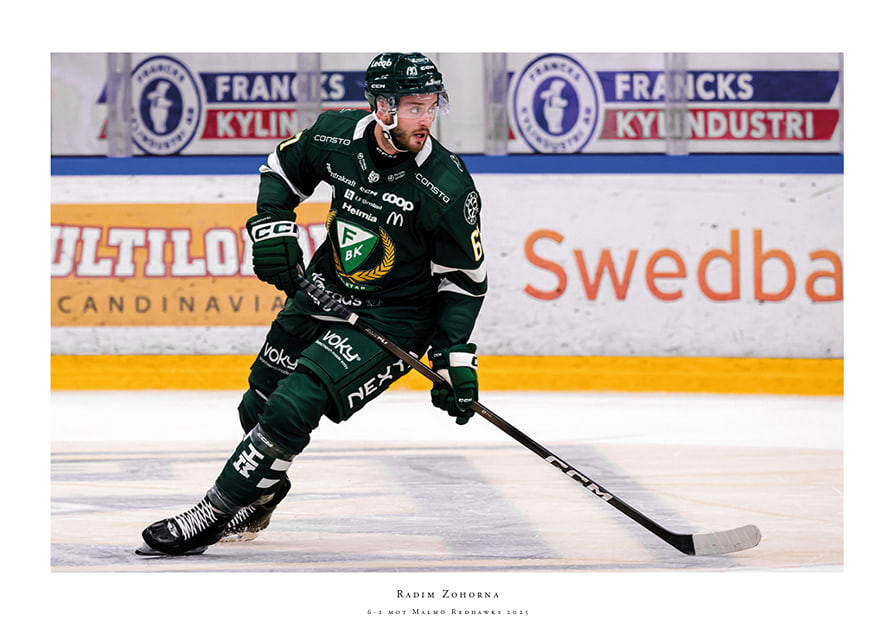 Radim Zohorna Färjestad Malmö Redhawks 2025 No1-12