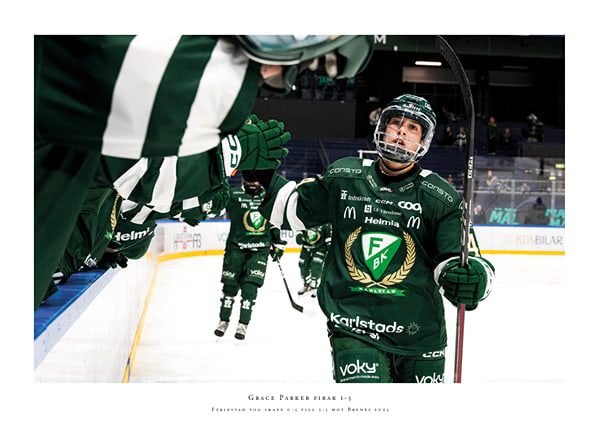 Poster Grace Parker Färjestad BK 2025