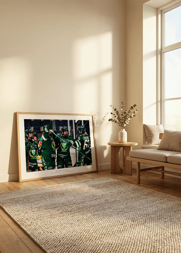 Poster Emma Murén Färjestad BK 2025 crossfade