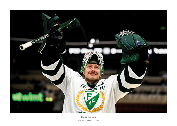 Poster Emil Larmi Färjestad 2025 No1