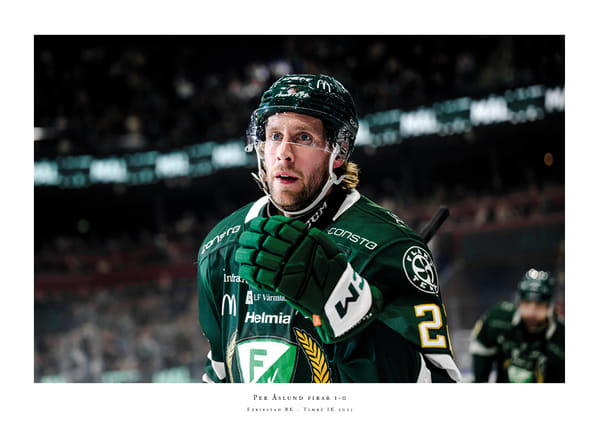 Poster Per Åslund Färjestad 2025 No1