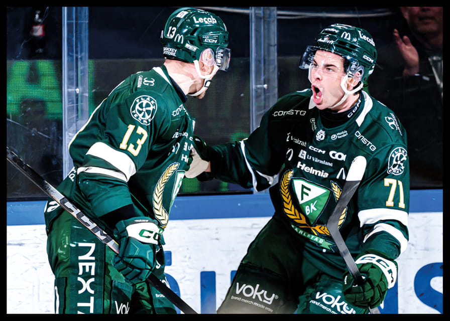 Joel Kellman och Viktor Lodin Färjestad BK 2025-12