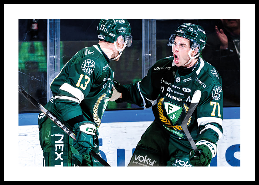 Joel Kellman och Viktor Lodin Färjestad BK 2025-12