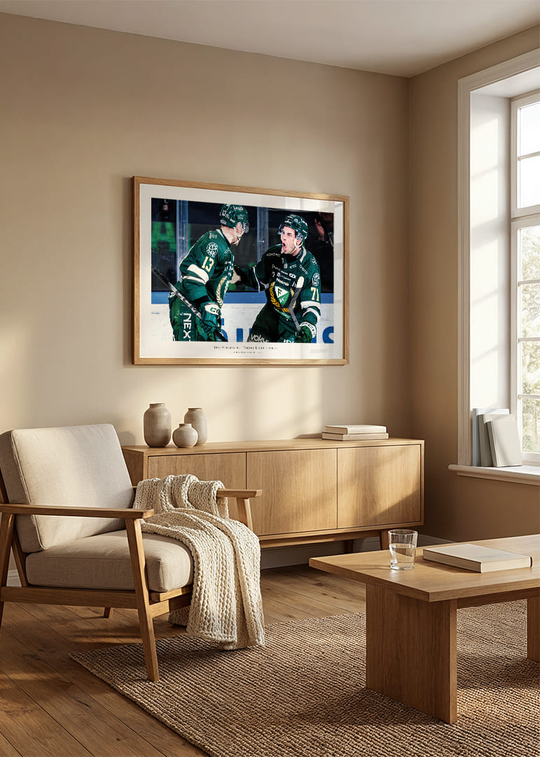 Joel Kellman och Viktor Lodin Färjestad BK 2025-12