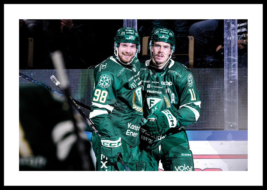 Joakim Nygård och Marian Studenic Färjestad BK Leksands IF 2025-12