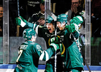 Jack Berglund, Axel Bergkvist och Christoffer Jansson Färjestad BK 2025-5