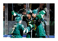 Jack Berglund, Axel Bergkvist och Christoffer Jansson Färjestad BK 2025-3