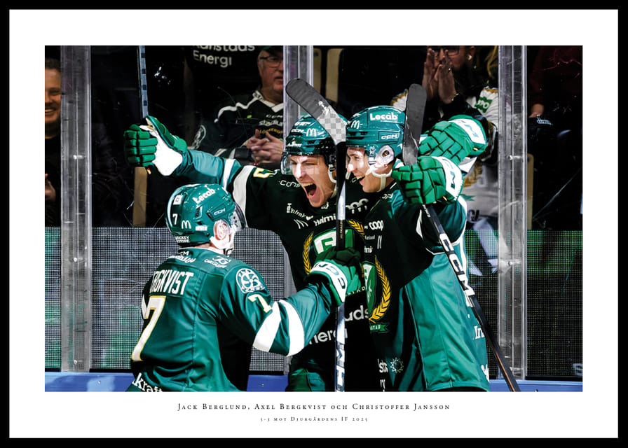 Jack Berglund, Axel Bergkvist och Christoffer Jansson Färjestad BK 2025-12
