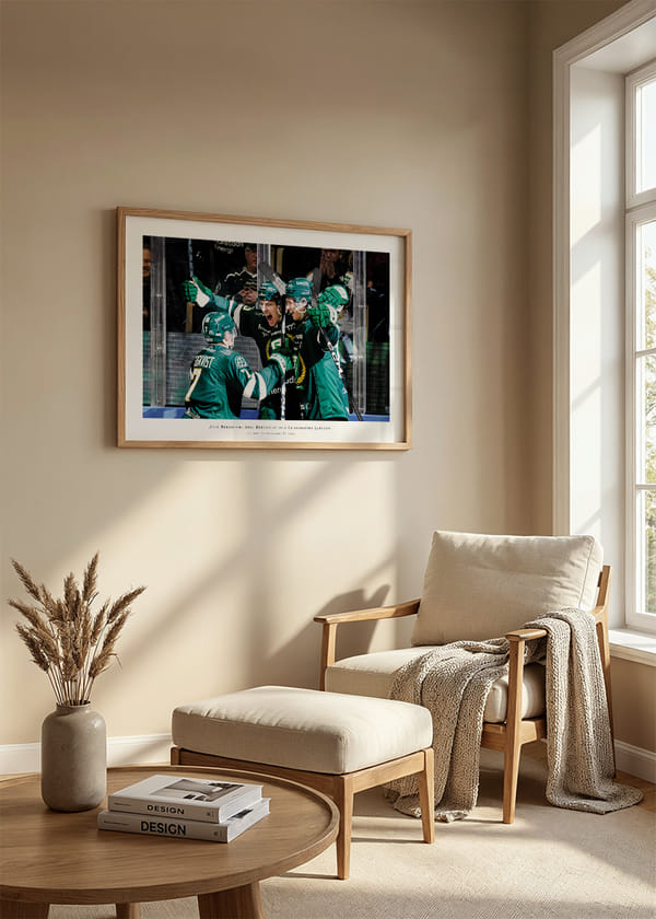 Poster Jack Berglund, Axel Bergkvist och Christoffer Jansson Färjestad BK 2025 crossfade