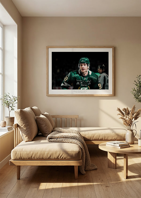 Poster Marian Studenic Färjestad BK 2025 crossfade