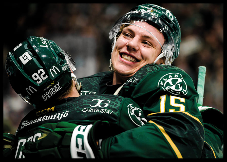 Lucas Forsell och Jack Berglund Färjestad BK Brynäs 2026-12