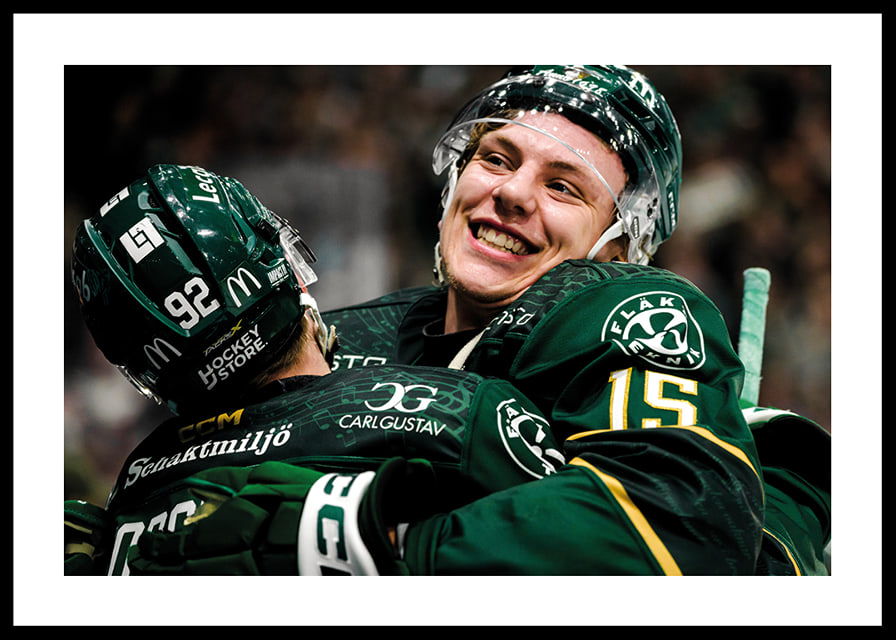 Lucas Forsell och Jack Berglund Färjestad BK Brynäs 2026-12