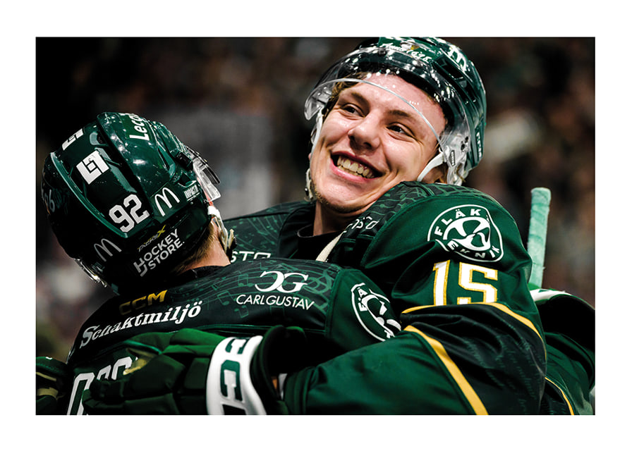 Lucas Forsell och Jack Berglund Färjestad BK Brynäs 2026-12