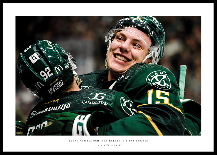 Lucas Forsell och Jack Berglund Färjestad BK Brynäs 2026-12