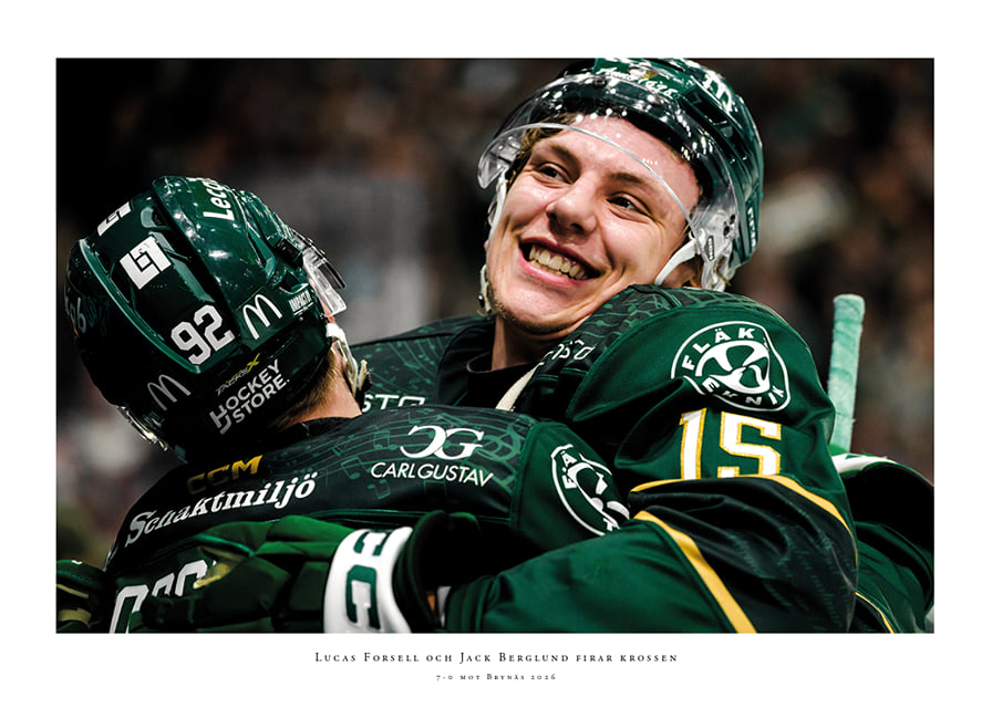 Lucas Forsell och Jack Berglund Färjestad BK Brynäs 2026-12