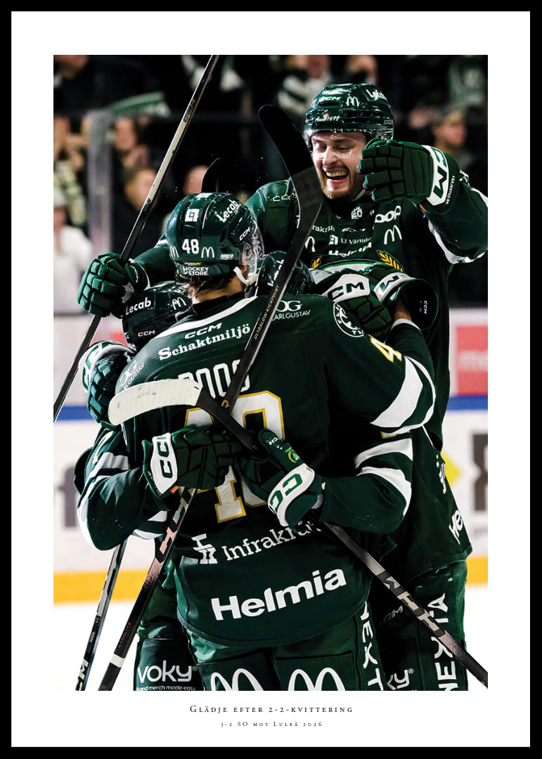 Filip Roos, Radim Zohorna och Marian Studenic Färjestad BK Luleå 2026-12