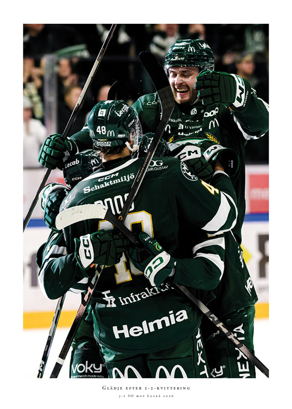 Poster Spelarglädje Färjestad BK 2026