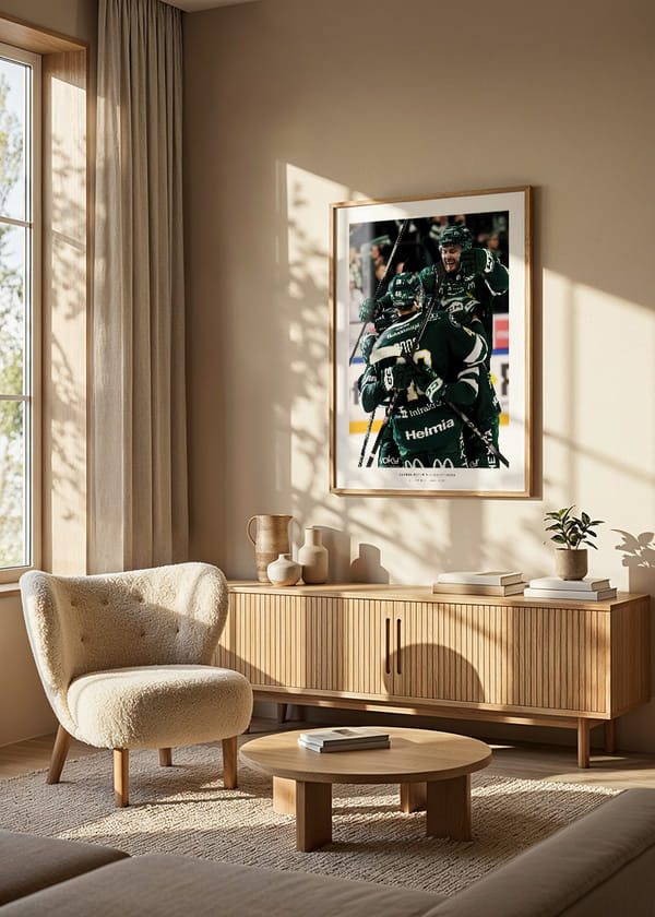 Poster Spelarglädje Färjestad BK 2026 crossfade