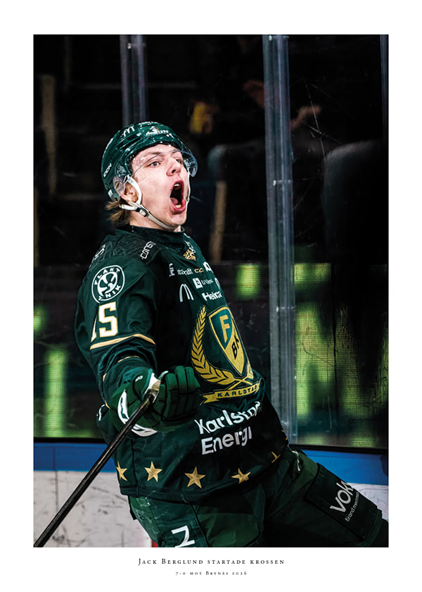 Poster  Jack Berglund Färjestad 2026