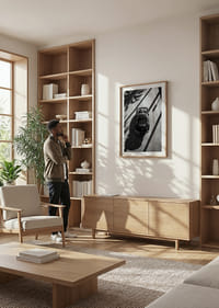 Klasisks Jaguar E-Type, iemūžināts augstu palmu ēnā-4