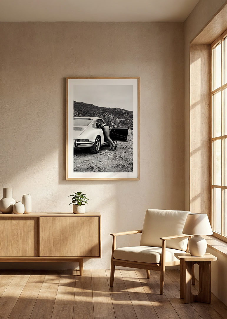 En elegant blandning av bilklassiken Porsche 911 och sofistikerad stil.-12