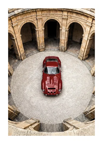 Poster Ferrari 250 GTO Classic Circle 