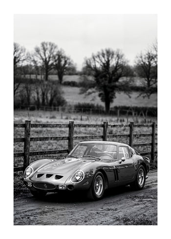 Poster Ferrari 250 GTO Classic Pursuit 