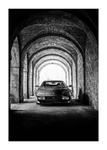 Poster Ferrari Testarossa Drive Through Time 