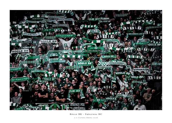Poster Rögle BK Supportrar 2025