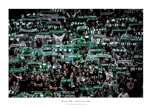 Poster Rögle BK Supportrar 2025