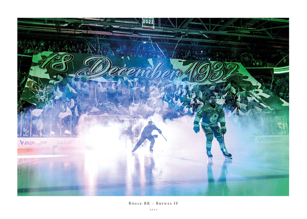 Poster 18 December 1932 Rögle Tifo 2025