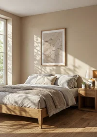 Soft texture in creamy shades creates harmonious rest.-6