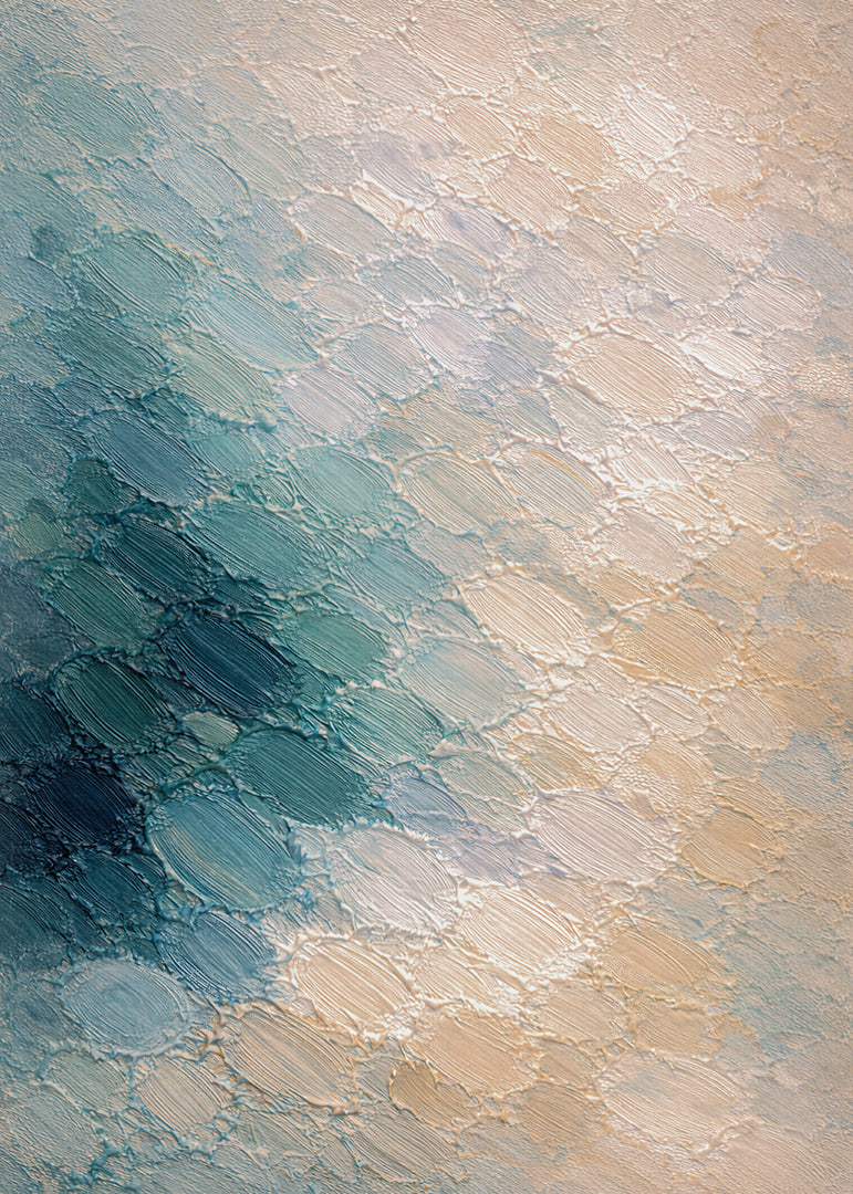 Soft colors blend together in harmonious waves.-12