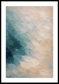 Soft colors blend together in harmonious waves.-0