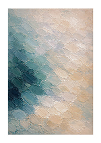 Soft colors blend together in harmonious waves.-1