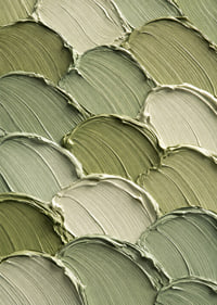 Soft green brushstrokes spread calm and harmony.-5